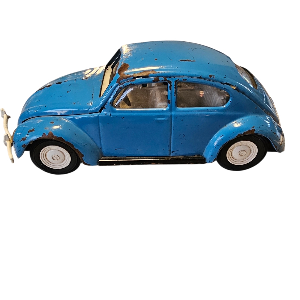 Vintage 1960s Tonka VW Beetle Bug 52680 Blue